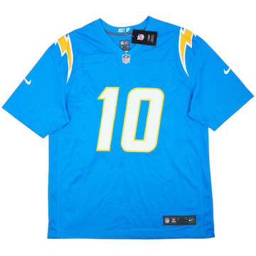 2020-25 LA Chargers Herbert #10 Nike Game Home Jersey (XL)