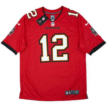 2020-22 Tampa Bay Buccaneers Brady #12 Nike Game Home Jersey (L)