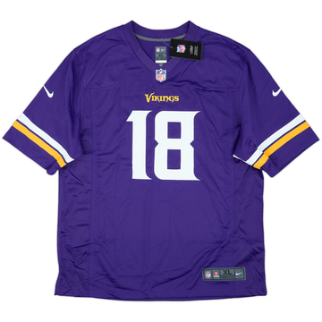 2020-25 Minnesota Vikings Jefferson #18 Nike Game Home Jersey (XL)