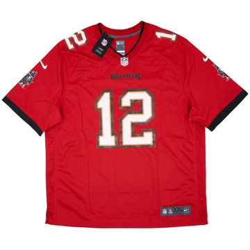 2020-22 Tampa Bay Buccaneers Brady #12 Nike Game Home Jersey (XXL)