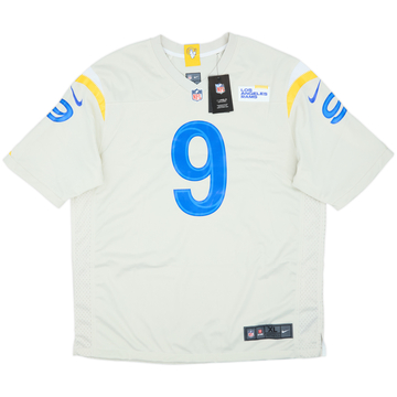 2021-25 LA Rams Stafford #9 Nike Game Alternate Jersey (XL)