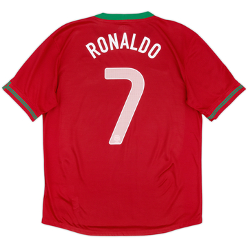2012-13 Portugal Home Shirt Ronaldo #7 - 8/10 - (S)