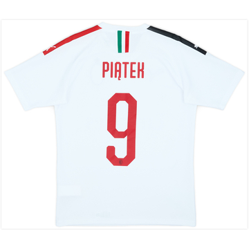 2019-20 AC Milan Away Shirt Piatek #9 - 9/10 - (S)