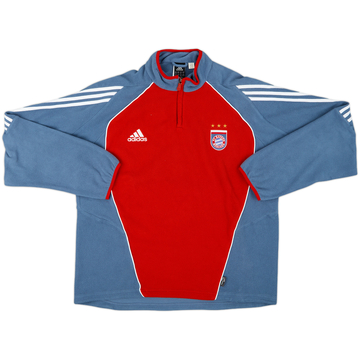 2005-06 Bayern Munich adidas 1/4 Zip Fleece Top - 9/10 - (XXL)