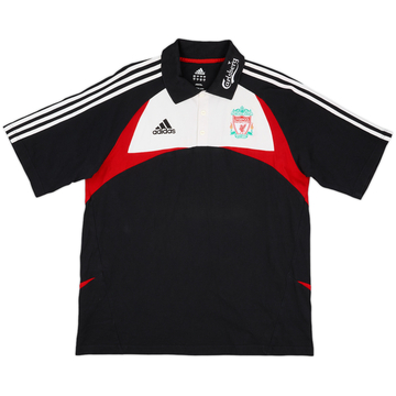 2007-08 Liverpool adidas Polo Shirt - 8/10 - (L)