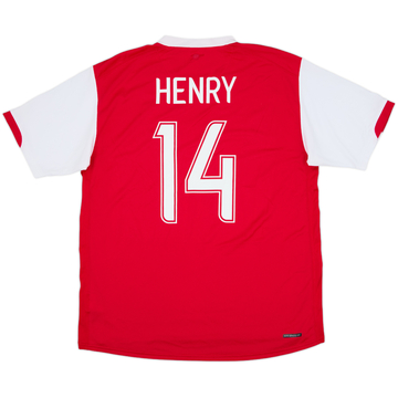 2006-08 Arsenal Home Shirt Henry #14 - 6/10 - (L)