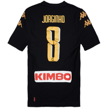 2016-17 Napoli Authentic Third Shirt Jorginho #8 - 6/10 - (L/XL)