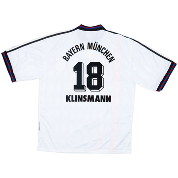 1996-98 Bayern Munich Away Shirt Klinsmann #18 (L)