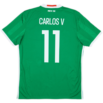 2016-17 Mexico Copa America Home Shirt Carlos V #11 - 7/10 - (L)