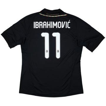 2011-12 AC Milan Third Shirt Ibrahimovic #11 (XL)