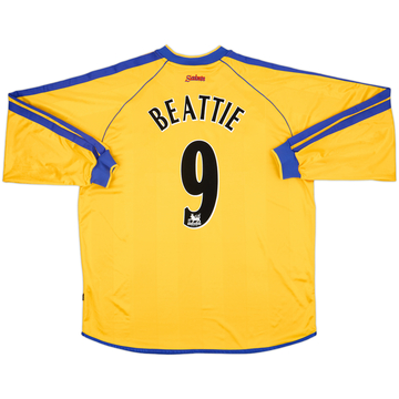 2002-04 Southampton Third L/S Shirt Beattie #9 - 9/10 - (XXL)