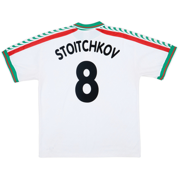 1996-98 Bulgaria Home Shirt Stoitchkov #8 - 8/10 - (L)