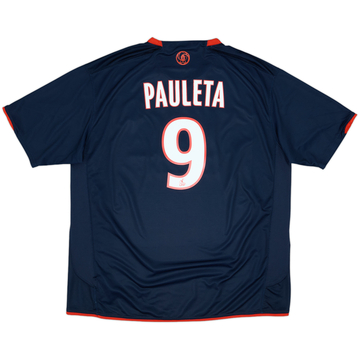 2007-08 Paris Saint-Germain Home Shirt Pauleta #9 - 8/10 - (XXL)