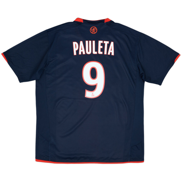 2007-08 Paris Saint-Germain Home Shirt Pauleta #9 - 9/10 - (XL)