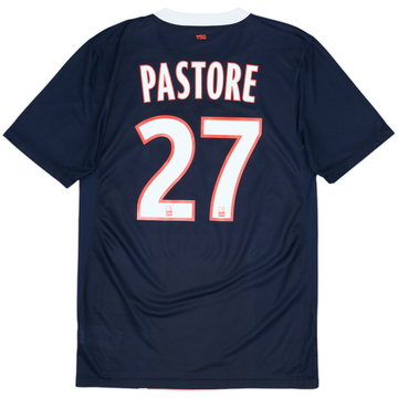 2011-12 Paris Saint-Germain Home Shirt Pastore #27 - 8/10 - (S)