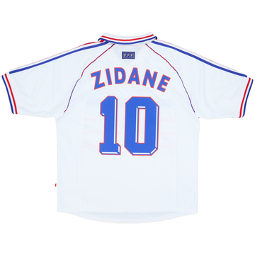 1998 France Away Shirt Zidane #10 - 8/10 - (XL)