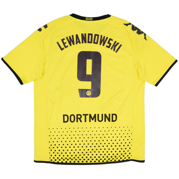 2011-12 Borussia Dortmund Home Shirt Lewandowksi #9 - 9/10 - (XXL)