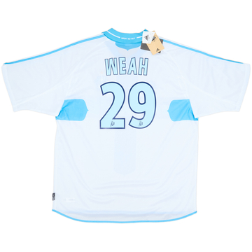2000-01 Olympique Marseille Home Shirt Weah #29 (XL)