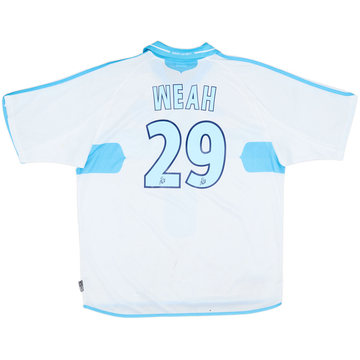 2000-01 Olympique Marseille Home Shirt Weah #29 - 5/10 - (XL)