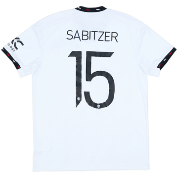 2022-23 Manchester United Away Shirt Sabitzer #15 - 7/10 - (L)