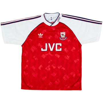 1990-92 Arsenal Home Shirt - 8/10 - (L)