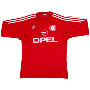 1989-91 Bayern Munich Home L/S Shirt - 8/10 - (L)