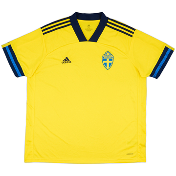 2020-21 Sweden Home Shirt - 10/10 - (XXL)