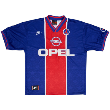 1995-96 Paris Saint-Germain Home Shirt - 7/10 - (L)