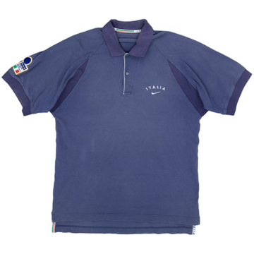 1996-97 Italy Nike Polo Shirt - 8/10 - (L)