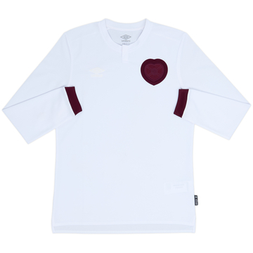2023-24 Hearts Third L/S Shirt - 10/10 - (M)