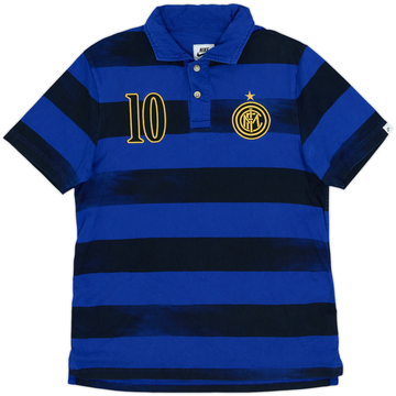 2013-14 Inter Milan Nike Polo Shirt - 8/10 - (M)