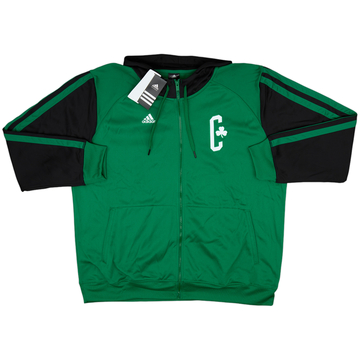 2013-14 Boston Celtics adidas Full Zip Hooded Sweat Top (XXL)