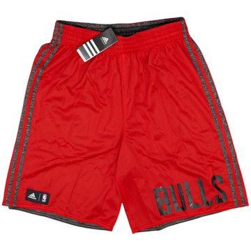 2015-16 Chicago Bulls adidas Reversible Training Shorts (L)