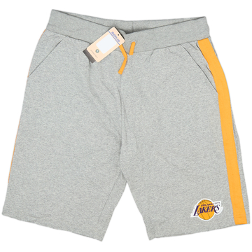2013-14 LA Lakers adidas Travel Shorts (XXL)