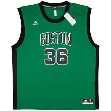 2014-17 Boston Celtics Smart #36 adidas Alternate Jersey (XXL)