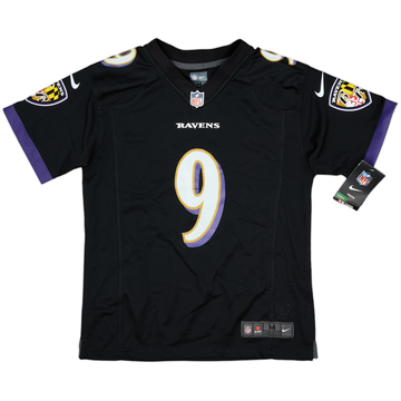 2012-24 Baltimore Ravens Tucker #9 Nike Game Alternate Jersey (M.Boys)