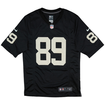 2015-18 Oakland Raiders Cooper #89 Nike Game Home Jersey - 9/10 - (S)