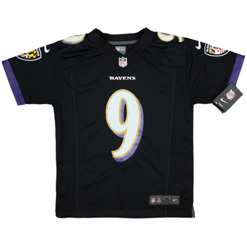 2012-24 Baltimore Ravens Tucker #9 Nike Game Alternate Jersey (M.Boys)