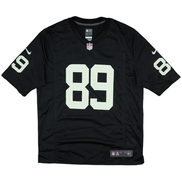 2015-18 Oakland Raiders Cooper #89 Nike Game Home Jersey (L)