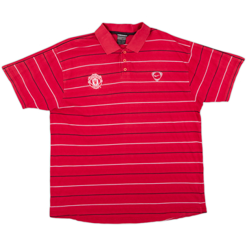 2008-09 Manchester United Nike Polo Shirt - 8/10 - (XL)