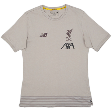 2019-20 Liverpool New Balance Cotton Tee - 8/10 - (S)