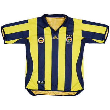 2006-07 Fenerbahce Centenary Home/Away Shirt - 5/10 - (L)