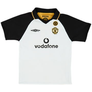 2001-02 Manchester United Centenary Away/Third Shirt - 9/10 - (4-5 Years)