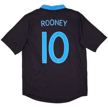 2011-12 England Away Shirt Rooney #10 - 8/10 - (L)