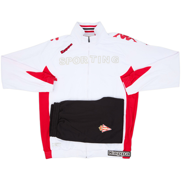 2011-12 Sporting Gijon Kappa Full Tracksuit (XXL)