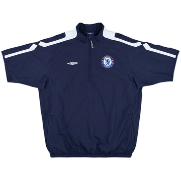 2005-06 Chelsea Umbro 1/4 Zip S/S Drill Top - 6/10 - (L)