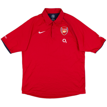2006-07 Arsenal Nike Polo Shirt - 7/10 - (L)