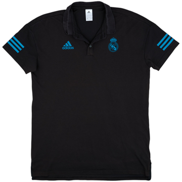 2017-18 Real Madrid adidas CL Polo Shirt - 9/10 - (XL)