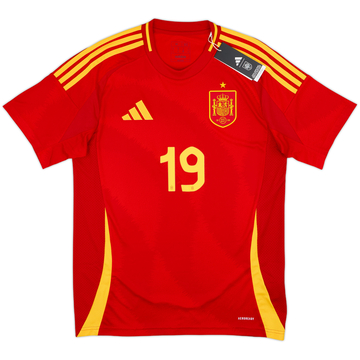 2024-25 Spain Home Shirt Lamine Yamal #19 (M)