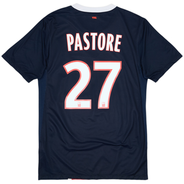 2011-12 Paris Saint-Germain Home Shirt Pastore #27 - 8/10 - (S)